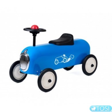 Детская машинка каталка Baghera Racer 817 синяя